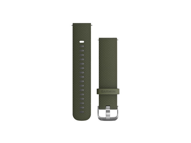 Каишки Garmin силиконова каишка в цвят Moss