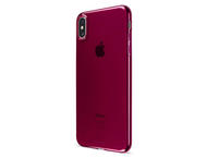 Калъфи Artwizz NoCase TPU калъф за iPhone Xs Max, червен-прозрачен