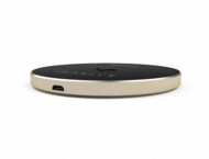 Зарядни устройства Satechi Wireless Charging Pad Fast Charge, златист цвят