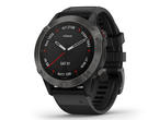 Смарт часовници Garmin Fenix 6 Sapphire Carbon Gray DLC with Black Band