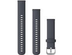 Каишки Garmin гранитно синьо със сребристо 18мм