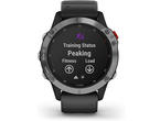 Смарт часовници Garmin Fenix 6 Solar Silver with Black Band