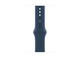 Смарт часовници Apple Watch SE (v2) GPS Cellular, 40mm Silver Aluminium Case with Abyss Blue Sport Band - Regular
