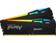 Оперативна памет 64GB (2x32GB) DDR5 6000 MT/s Kingston FURY Beast RGB EXPO