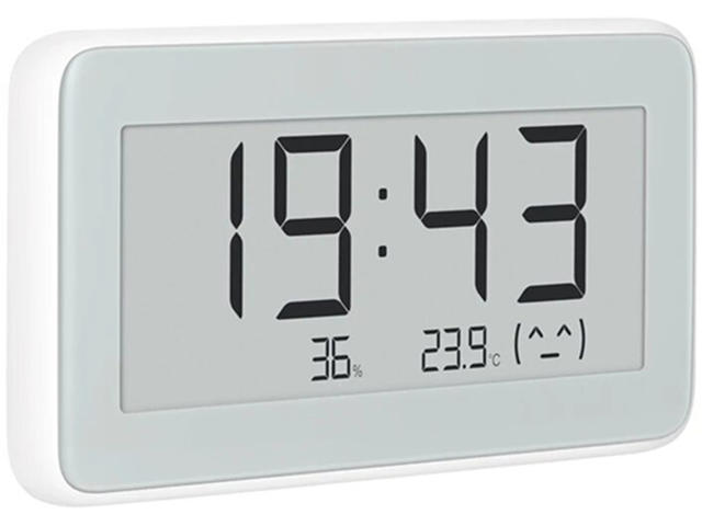 Smart Home Xiaomi Temperature and Humidity Monitor Clock