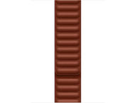 Каишки Apple Watch 45mm Band: Umber Leather Link - S/M