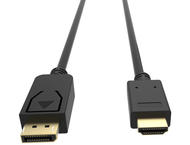 Кабели и Адаптери VCom Кабел Display Port M / HDMI M - 4K 60Hz - CG609-1.8m