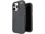 Калъфи Speck Presidio2 Grip MagSafe with ClickLock iPhone 15 Pro,  Charcoal Grey/Cool Bronze