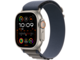 Смарт часовници Apple Watch Ultra2 Cellular, 49mm Titanium Case w Blue Alpine Loop - Large