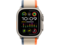 Смарт часовници Apple Watch Ultra2 GPS + Cellular, 49mm Titanium Case w Orange/Beige Trail Loop - S/M