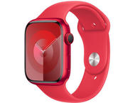 Смарт часовници Apple Watch S9 Cellular 45mm RED Alu Case w RED Sport Band - S/M