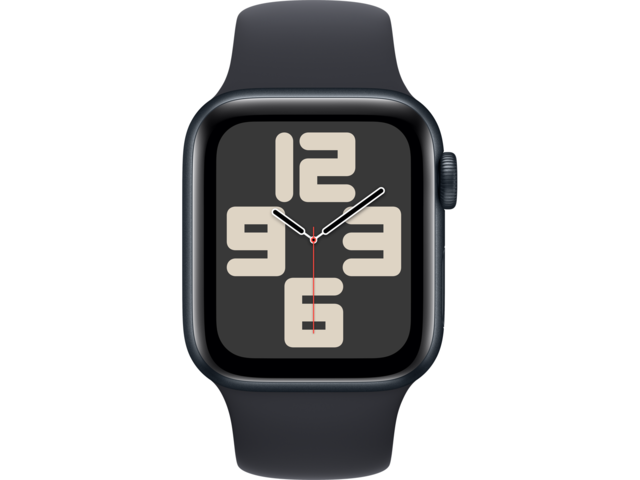 Смарт часовници Apple Watch SE2 v2 Cellular 40mm Midnight Alu Case w Midnight Sport Band - S/M