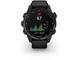Смарт часовници Garmin Descent Mk3i - 43мм Carbon grey DLC титан с черна силиконова каишка