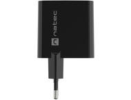Зарядни устройства Natec Ribera Gan 65W, Black