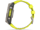 Смарт часовници Garmin fēnix 8 – 51 мм Solar, Titanium с Amp Yellow/Graphite силиконова каишка