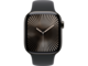 Смарт часовници Apple Watch Series 10 GPS + Cellular 42mm Slate Titanium Case with Black Sport Band - S/M