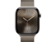 Смарт часовници Apple Watch Series 10 GPS + Cellular 46mm Natural Titanium Case with Natural Milanese Loop - M/L