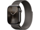 Смарт часовници Apple Watch Series 10 GPS + Cellular 46mm Slate Titanium Case with Slate Milanese Loop - S/M