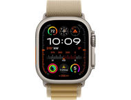 Смарт часовници Apple Watch Ultra2 GPS + Cellular 49mm Natural Titanium Case with Tan Alpine Loop - Medium