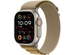 Смарт часовници Apple Watch Ultra2 GPS + Cellular 49mm Natural Titanium Case with Tan Alpine Loop - Large