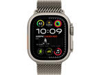 Смарт часовници Apple Watch Ultra 2 GPS + Cellular 49mm Natural Titanium Case with Natural Titanium Milanese Loop - S