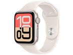 Смарт часовници Apple Watch SE 3 GPS + Cellular 40mm Starlight Aluminium Case with Starlight Sport Band - S/M