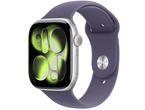 Смарт часовници Apple Watch Series 11 GPS 42mm Silver Aluminium Case with Purple Fog Sport Band - M/L
