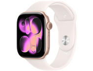 Смарт часовници Apple Watch S11 GPS 46mm Rose Gold Aluminium Case with Light Blush Sport Band - S/M