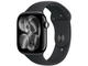 Смарт часовници Apple Watch Series 11 GPS + Cellular 46mm Jet Black Aluminium Case with Black Sport Band - M/L