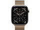 Смарт часовници Apple Watch Series 11 GPS + Cellular 46mm Gold Titanium Case with Gold Milanese Loop - S/M