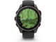 Смарт часовници Garmin fēnix® 8 Pro - 47 mm, AMOLED, Sapphire - Carbon grey DLC titanium с Black/pebble grey силиконова каишка