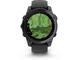 Смарт часовници Garmin fēnix E - 47 мм, AMOLED - Slate Gray Steel с Black силиконова каишка