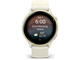 Смарт часовници Garmin vívoactive® 6 - Lunar Gold с Bone каишка