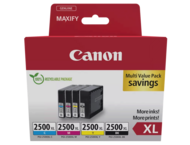 Консумативи Canon PGI-2500XL High Yield BK/C/M/Y Ink Cartridge Multipack