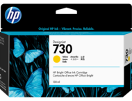 Консумативи HP 730 130-ml, Yellow