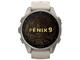 Смарт часовници Garmin fēnix 9 - 43 мм - Titanium с French gray силиконова каишка