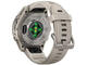 Смарт часовници Garmin fēnix 9 - 43 мм - Titanium с French gray силиконова каишка