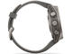 Смарт часовници Garmin fēnix 9 - 43 мм - Titanium с pebble gray силиконова каишка