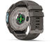 Смарт часовници Garmin fēnix® 9 - 51 мм - Titanium с Pebble Grey силиконова каишка
