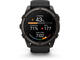 Смарт часовници Garmin fēnix® 9 - 51 мм -  Carbon Grey DLC Titanium с Black силиконова каишка
