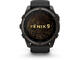 Смарт часовници Garmin fēnix® 9 - 51 мм -  Carbon Grey DLC Titanium с Black силиконова каишка