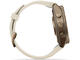 Смарт часовници Garmin fēnix® 9 Pro - 43 мм - Autumn Gold Titanium с Cream/French Gray силиконова каишка