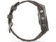 Смарт часовници Garmin fēnix® 9 - 47 мм - Titanium с Pebble Grey силиконова каишка