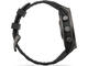 Смарт часовници Garmin fēnix® 9 - 47 мм - Carbon Grey DLC Titanium с Black силиконова каишка