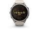Смарт часовници Garmin fēnix® 9 Pro, inReach® - 43 мм - Titanium с Fog Grey/Dark Sandstone sandstone силиконова каишка