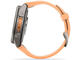 Смарт часовници Garmin fēnix® 9 Pro, inReach® - 43 мм - Titanium с Shell Pink/Autumn Orange силиконова каишка