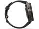 Смарт часовници Garmin fēnix® 9 Pro, inReach® - 43 мм - Carbon Gray DLC Titanium с Black/Pebble Grey силиконова каишка