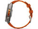 Смарт часовници Garmin fēnix® 9 Pro, inReach® - 47 мм - Titanium с Autumn Orange/Spark Orange силиконова каишка