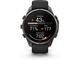 Смарт часовници Garmin fēnix® 9 Pro, inReach® - 47 мм - Carbon Gray DLC Titanium с Black/Pebble Grey силиконова каишка