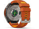Смарт часовници Garmin fēnix® 9 Pro, inReach® - 51 мм -  Titanium с Autumn Orange/Spark Orange силиконова каишка